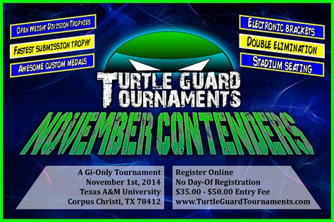 turtle guard tournaments|Turtle Guard Tournaments .
